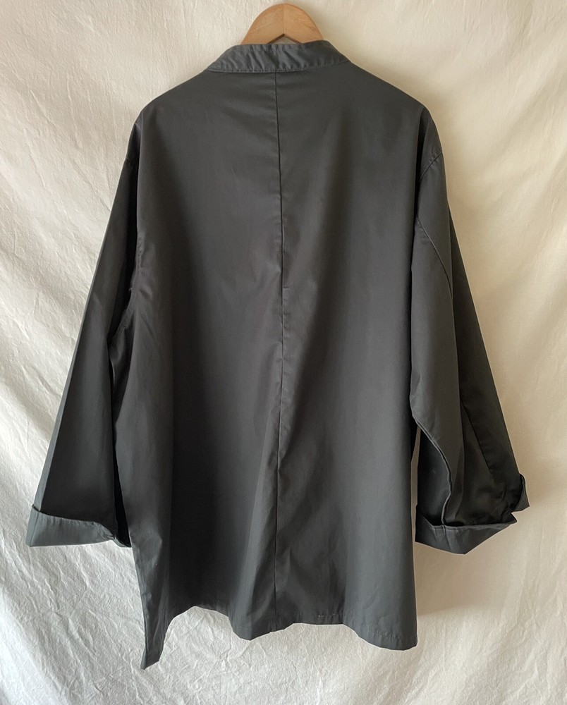Chef Code Coat Unisex 4XL Culinary Jacket Charcoal Gray CC118 New