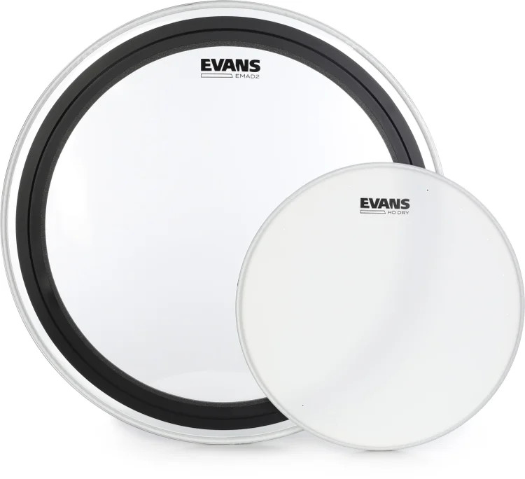 Evans Dual Drumhead Pack - Sweetwater Exclusive