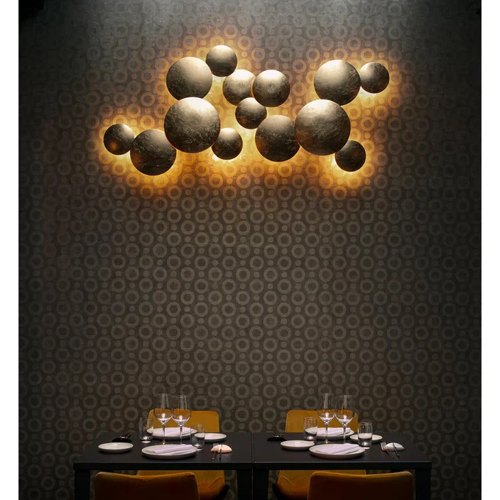 mid centuryLederam Wall Lamp