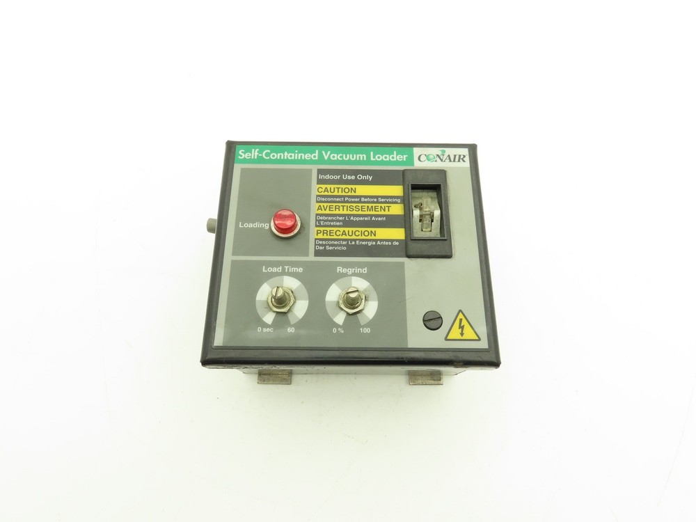 Conair 107-536-02 Vacuum Loader Integral Motor Control Panel Box