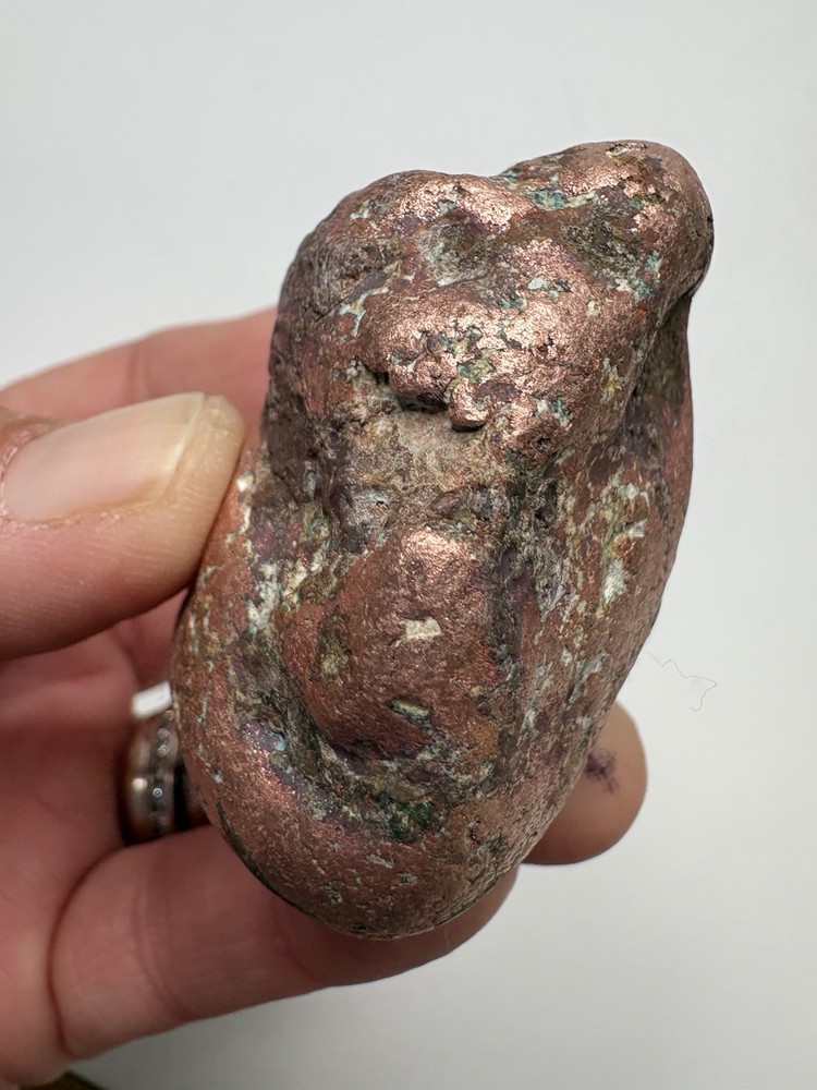 Pure Solid Native Michigan Float Copper Mineral Display Specimen Upper Peninsula