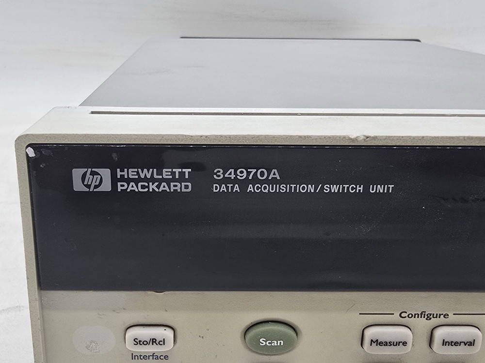 HP Agilent 34970A Data Acquisition / Switch Unit –