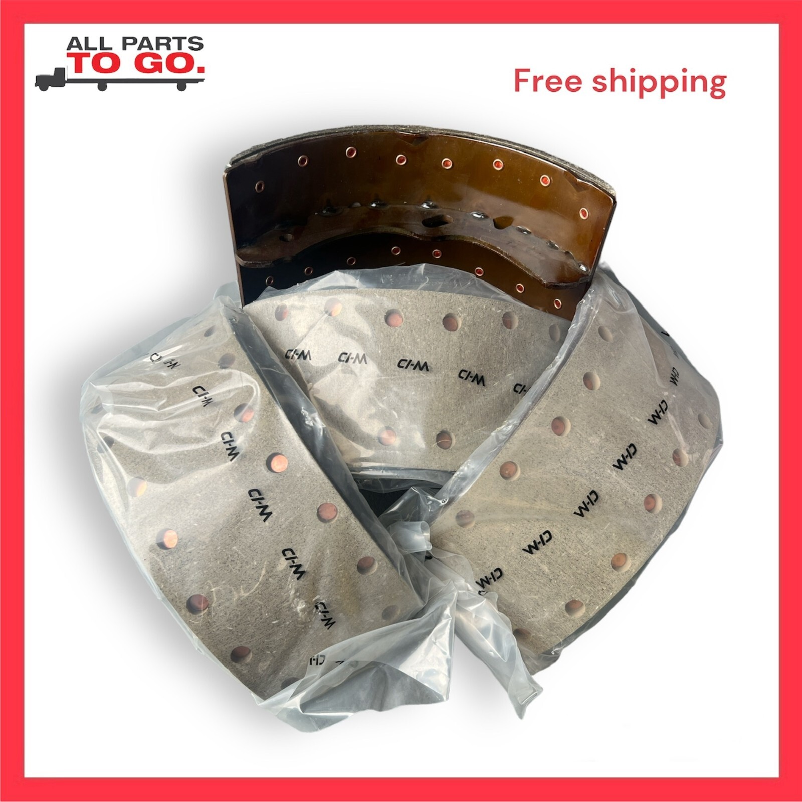 BRAKE SHOES FOR ISUZU NPR, NQR, NRR 5" INCH ZAPATA DE FRENO ALL YEARS