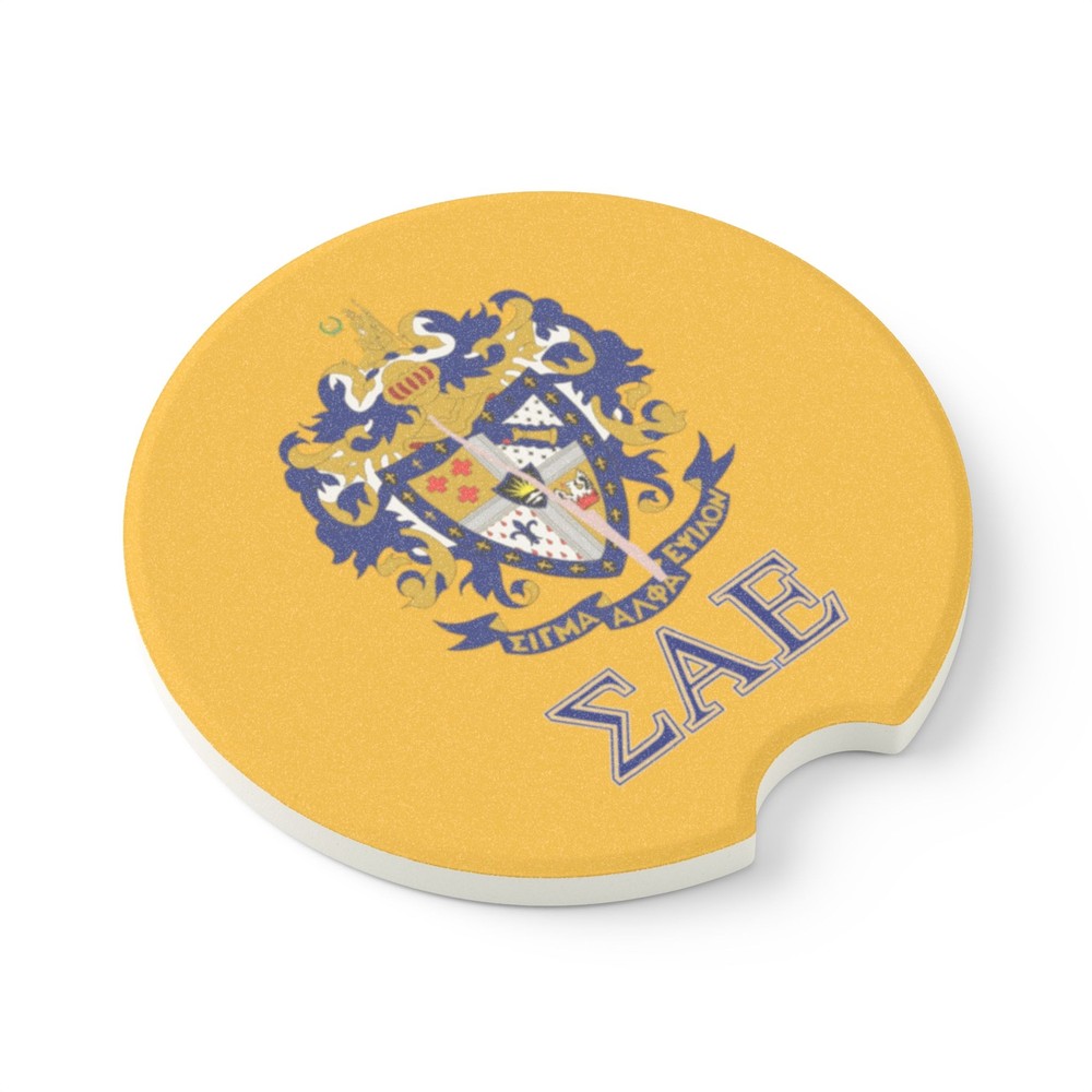 SAE Custom Soapstone Car Coaster,