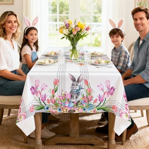Tablecloth 52 x 70 Inch Rectangle Table Cloth 52" x 70" (Rectangular) Easter