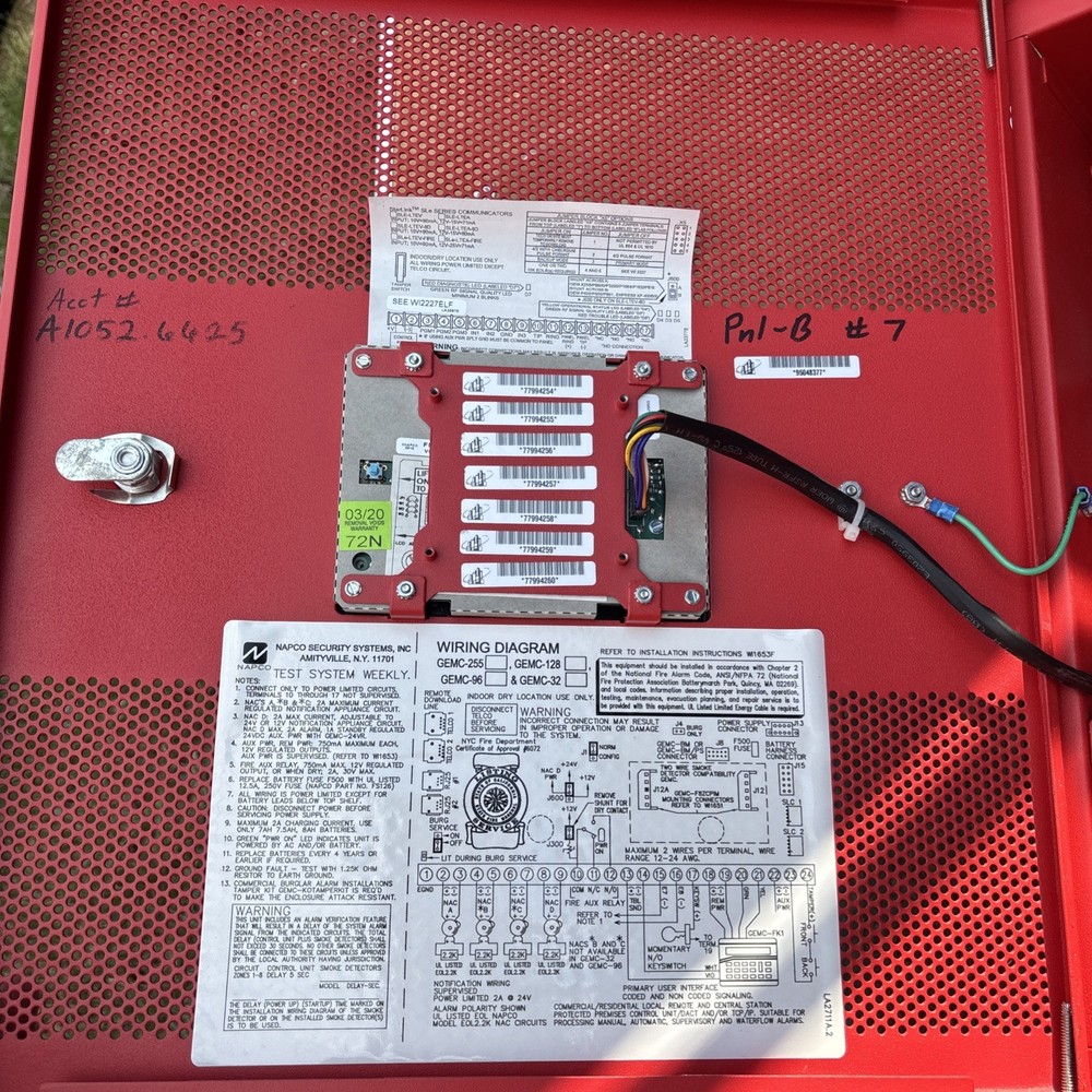 Napco FL-32FACP-LTEVS - UNTESTED