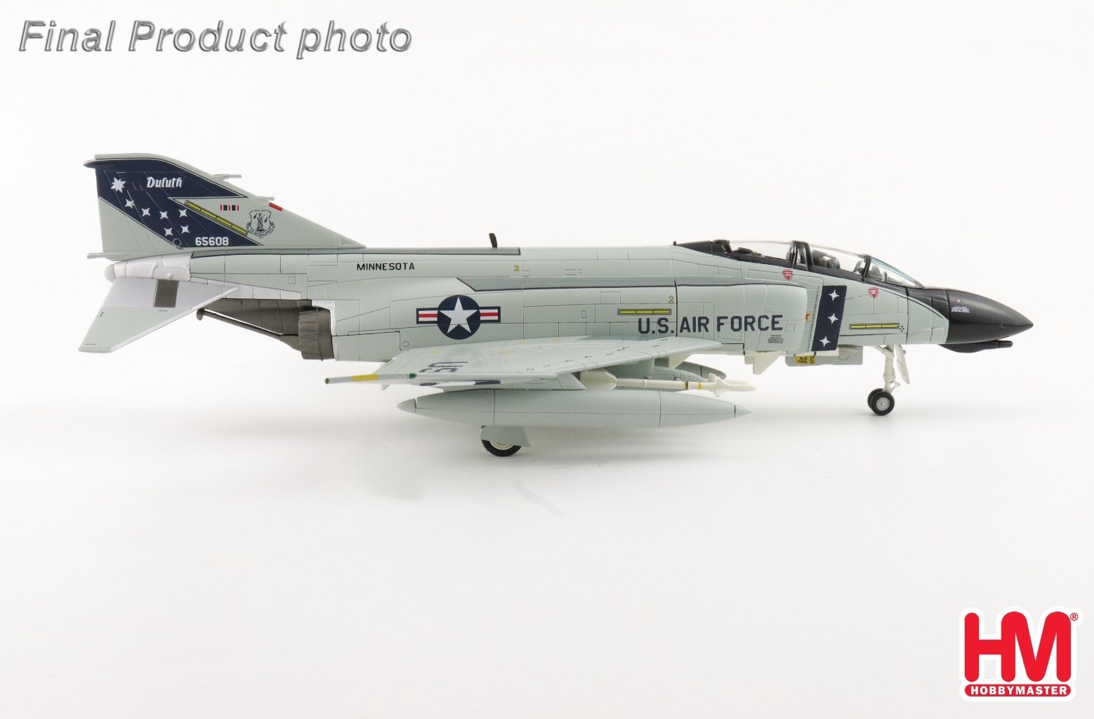 Hobby Master 1/72 F-4D Phantom II Minnesota ANG 148thFIG Duluth IAP 1984 HA19077