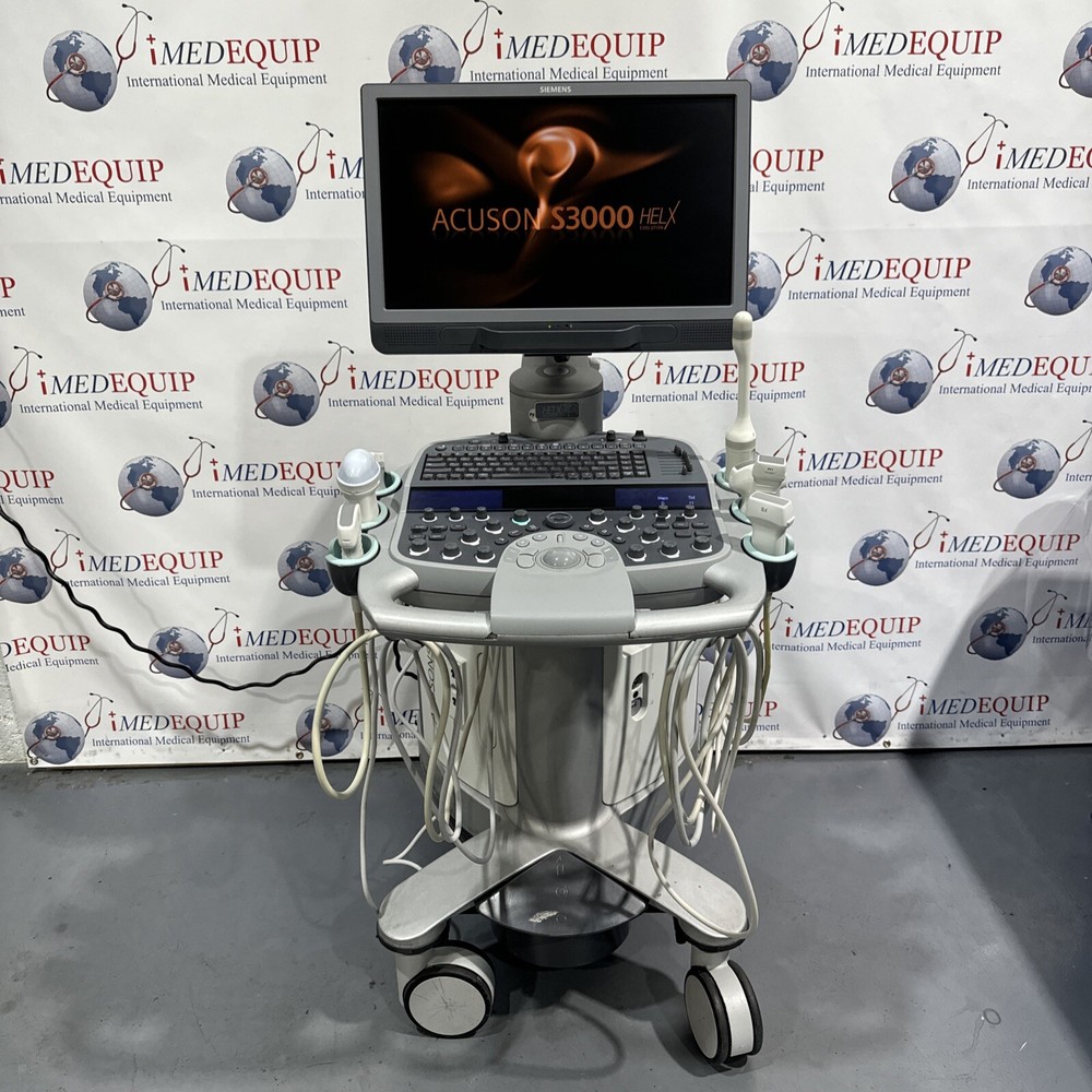 Siemens Acuson S3000 Ultrasound Machine