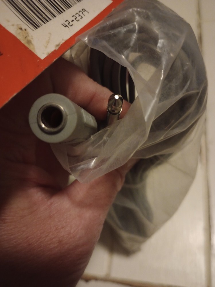 Microphone Extension Cable RadioShack 42-2379A, 25 Ft Shielded New Sealed 1/4"