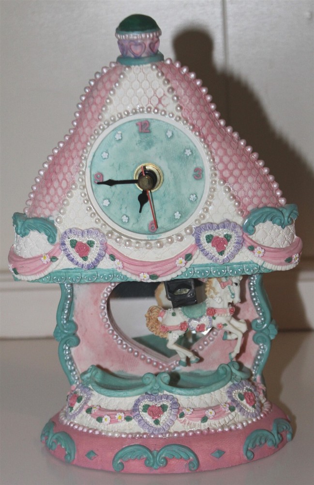 Vintage Carousel Collection Clock Designed Exclusively by Cracker Barrel