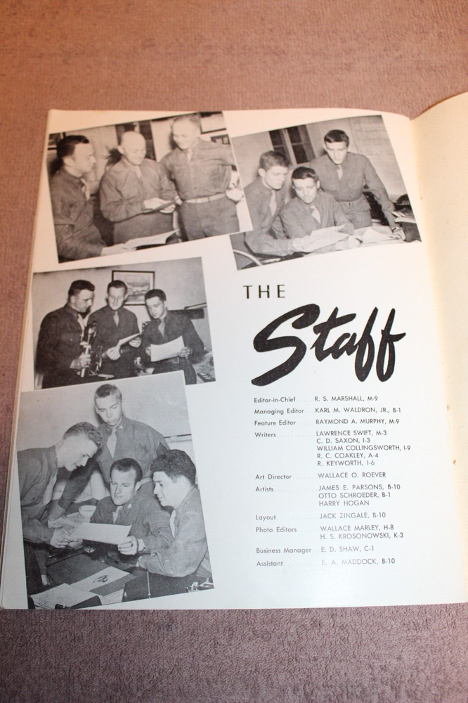 Original WW2 U.S. Army Air Forces "Preflight" Aviation Cadets April 1943 Booklet