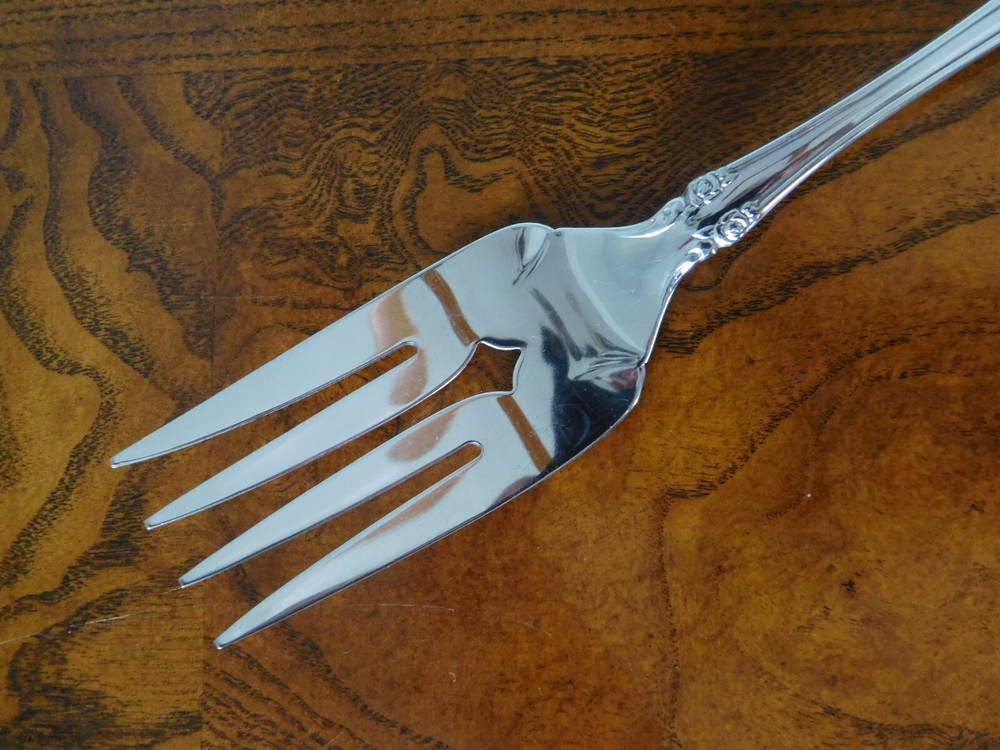 Oneida Stainless SERVING FORK Brahms Flatware Community Silverware Betty Crocker