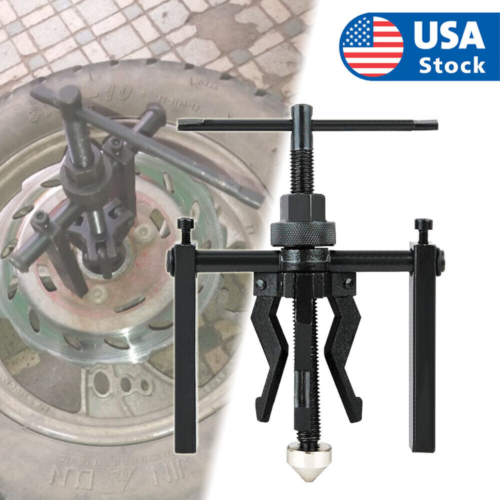 Bearing Puller 3-jaw Pilot Blind Set Bushing Gear Small Inner Internal Kit Tool