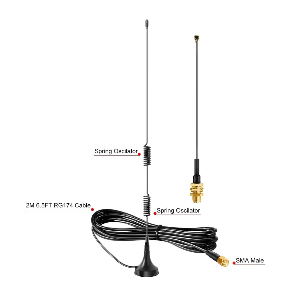 Meshtastic Long Range 915MHz Lora Magnetic Base Antenna