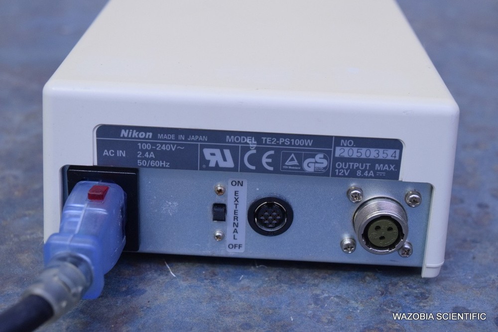 NIKON TE-PS100W MICROSCOPE POWER SUPPLY FOR TE2000-U TI SERIES
