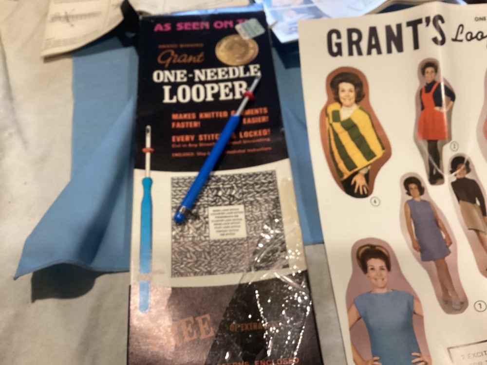 Grant One-Needle Looper w/instructions and patterns