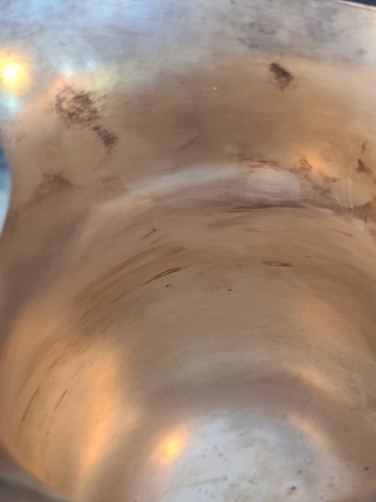 Vintage International Silver Co. footed Water Pitcher Silverplate