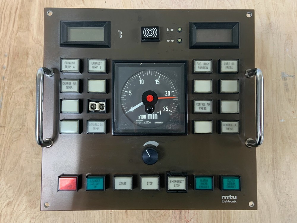 MTU 5105305186, Control Panel