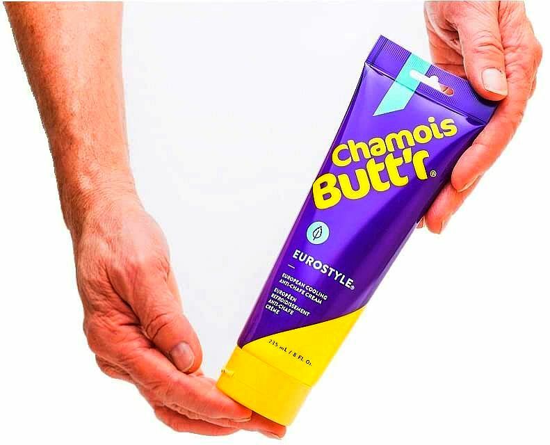 2PACK Chamois Butt'r Eurostyle Cooling Cream Butter Bike Cycling Shorts 8oz Tube