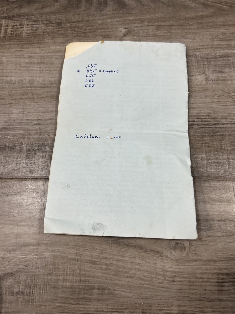 Framon DBM-1 Flat Key Cutting Machine MANUAL ONLY!!