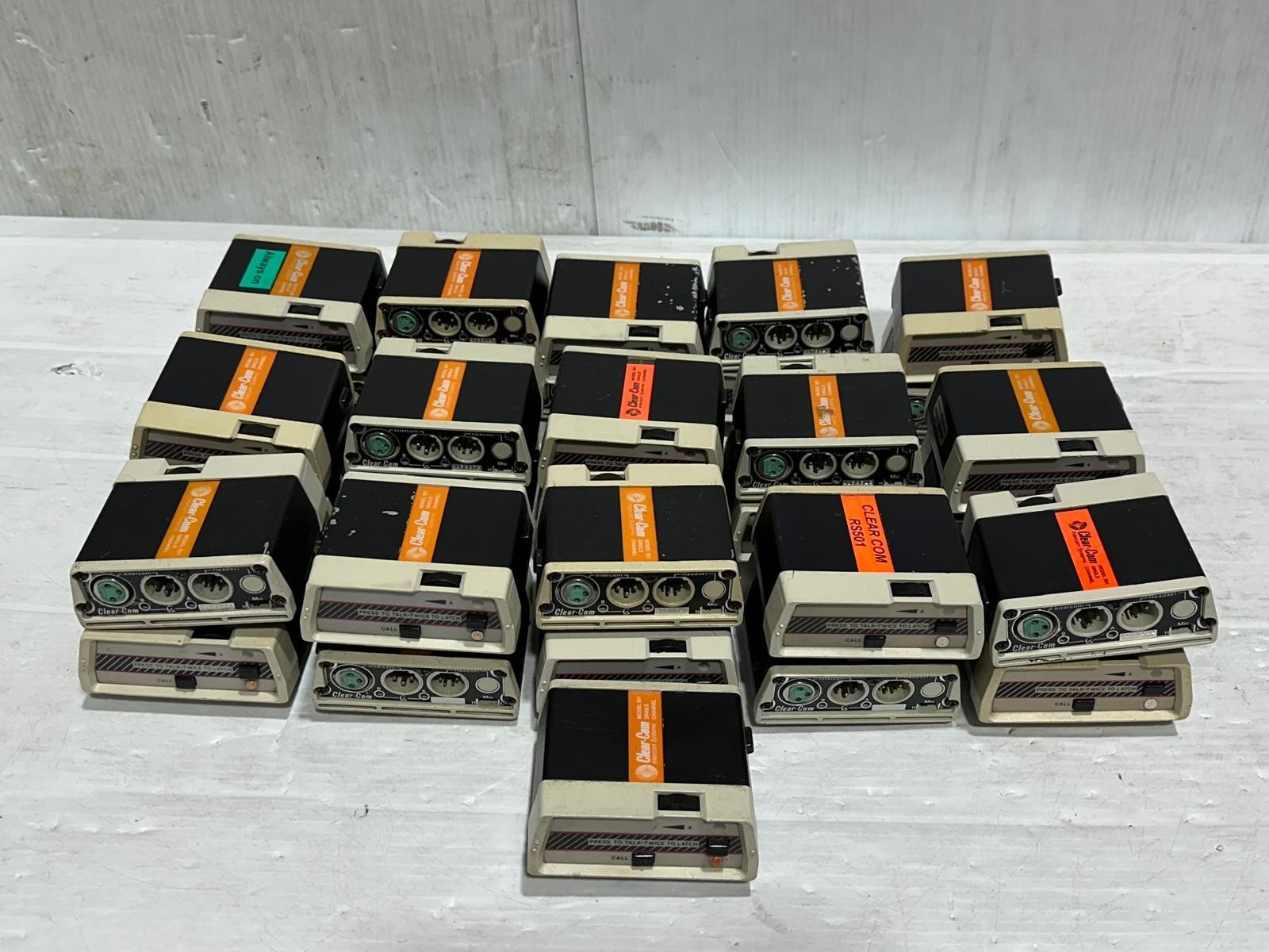 Clear-Com RS-501 Single Channel Intercom Belt Pack (Pair) THS