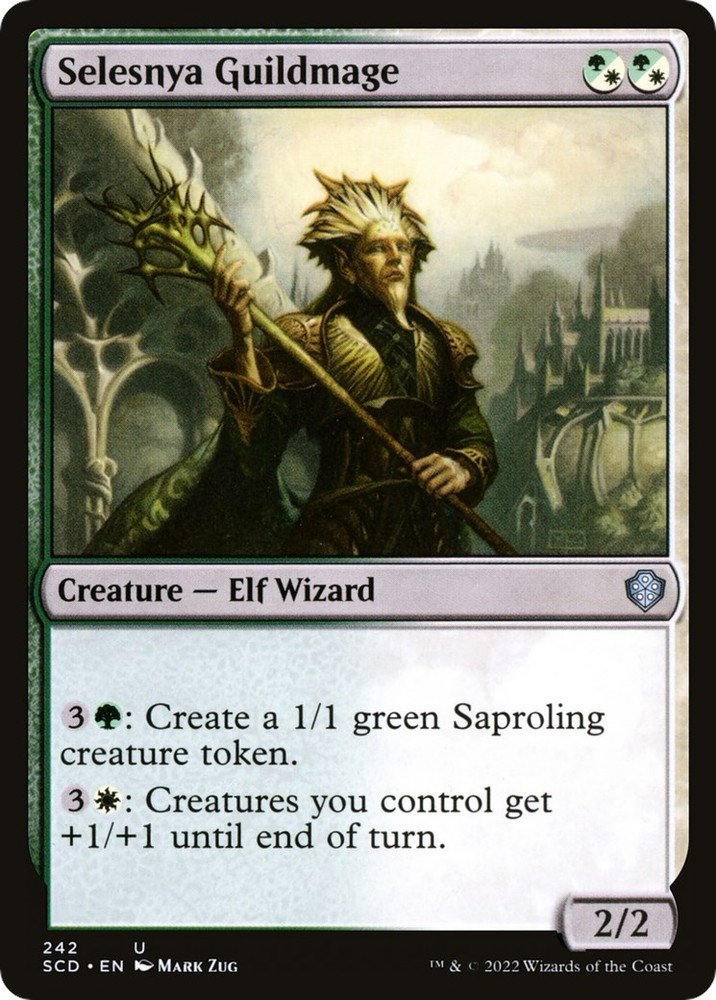 Selesnya Guildmage Starter Commander Decks 242 MTG LP