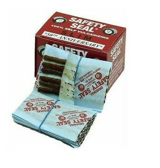 Box 30 plugs Safety Seal SLIM Tire Plugs Tire repair brown,4" Safety Seal *USA