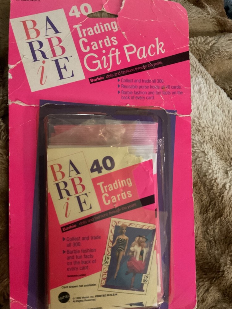 40 BarbieTrading Card Gift Pack 1990