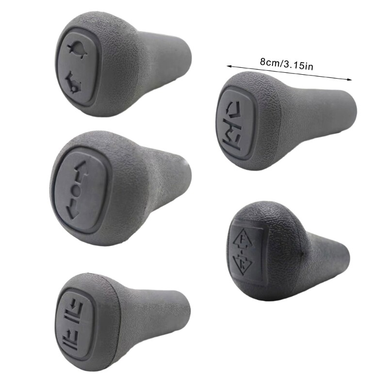 5pcs Forklift Handle Leverage Knob Sturdy Construction for Improved Efficiency