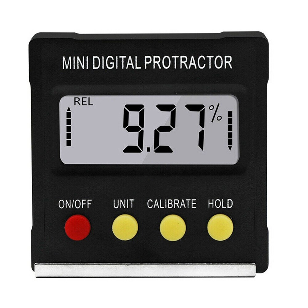 Digital LCD Protractor Gauge Level Box Angle Finder Inclinometer Magnet Meterb6