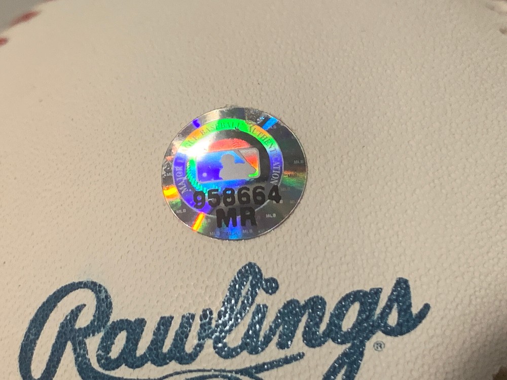 Zach Jackson Signed Baseball Tristar