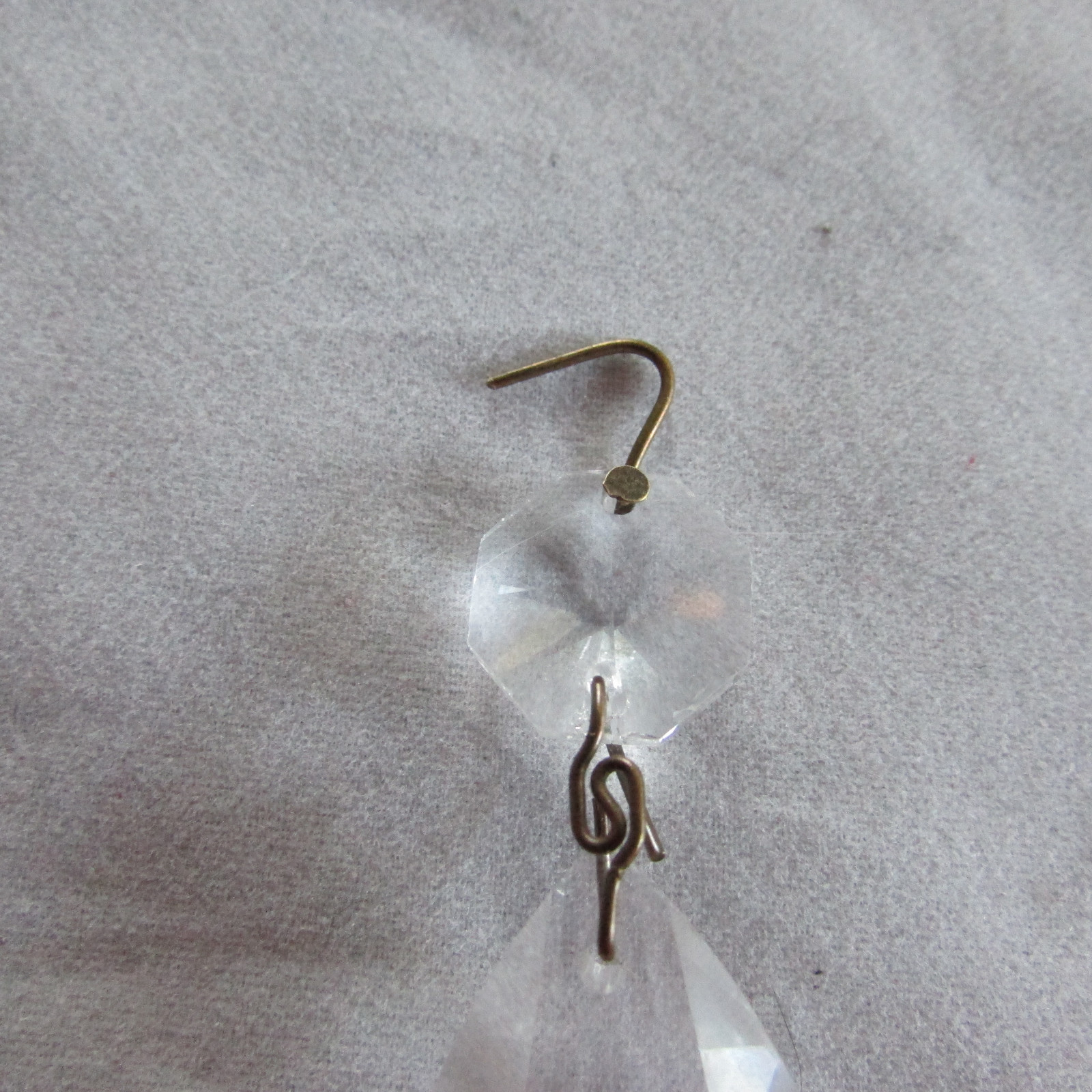 150-33m Style bronze color twist Connector Chandelier Crystals/Prisms