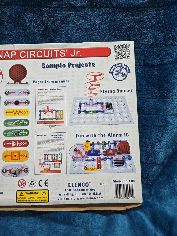 Electronics Discovery Kit STEM Snap Circuits Jr. SC-100