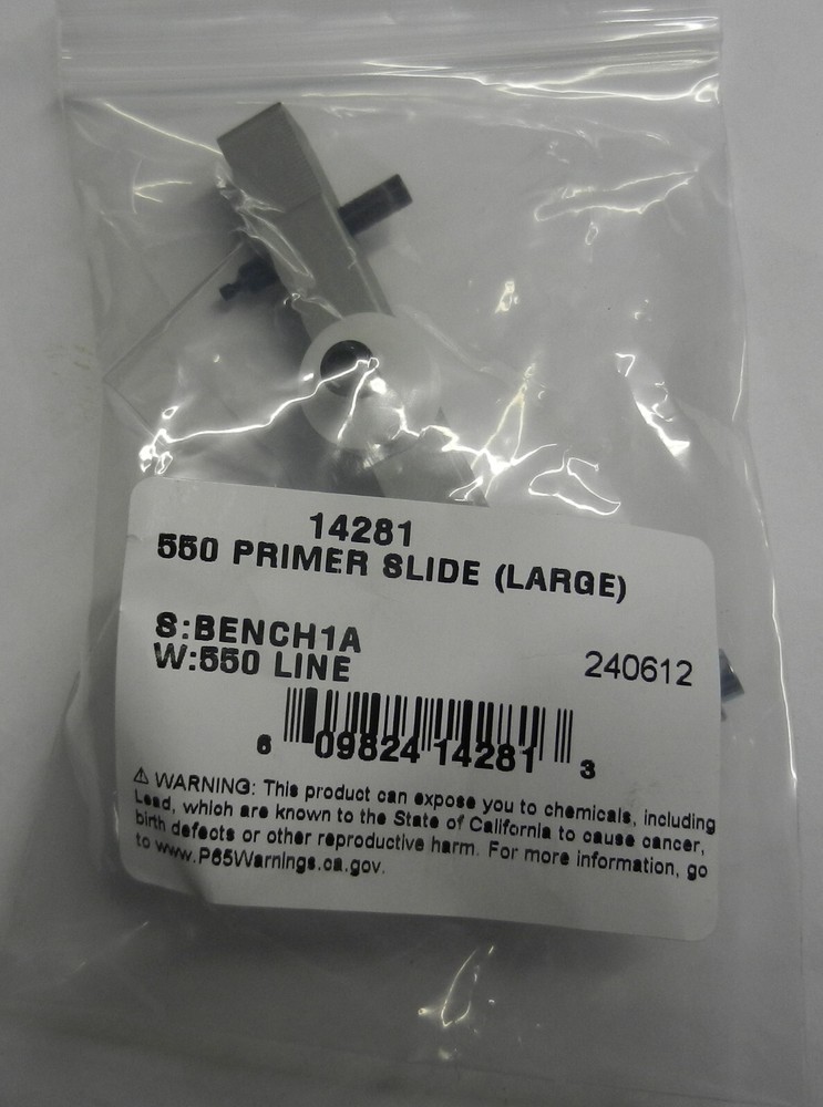 Dillon Precision Primer Slide Assembly; LARGE; 14281