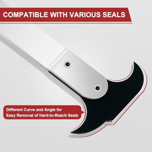 Seal Puller, 3rd Generation Oil Seal Removal Tool with 30% Thicker Dual Hook