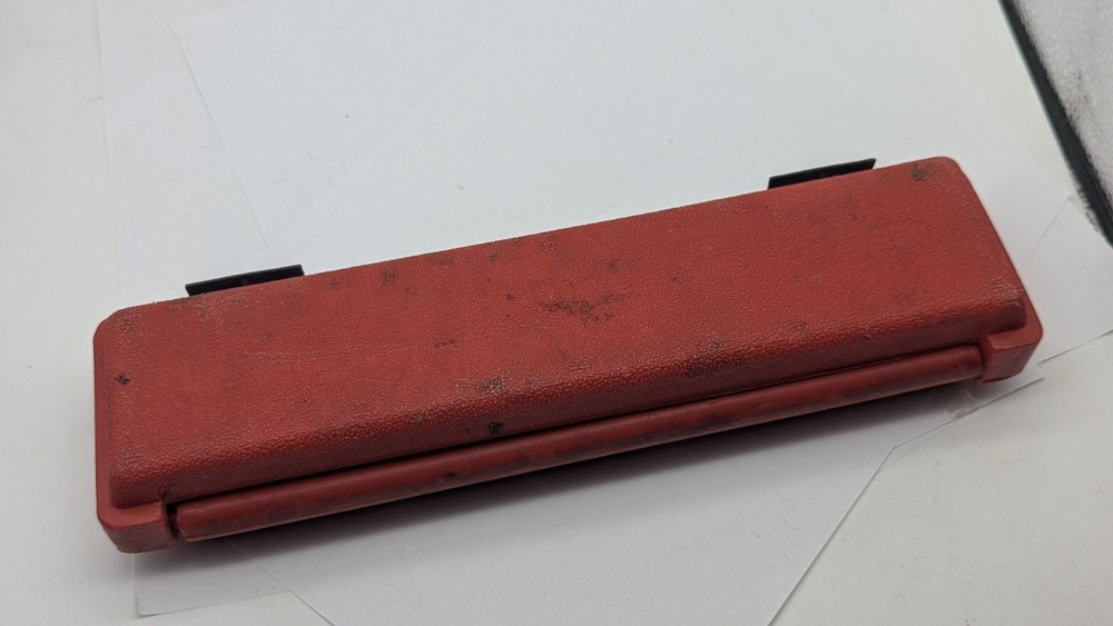 VINTAGE Mac Tools SMALL Torque Wrench EMPTY PLASTIC CASE ONLY USA