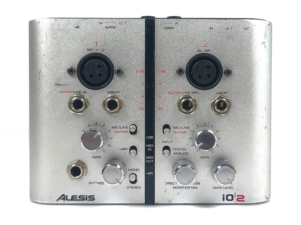 Alesis iO2 USB Audio Interface (C2018-462)