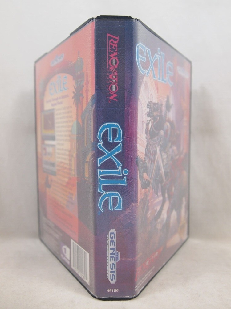 Exile Case (SEGA Genesis) Authentic BOX ONLY