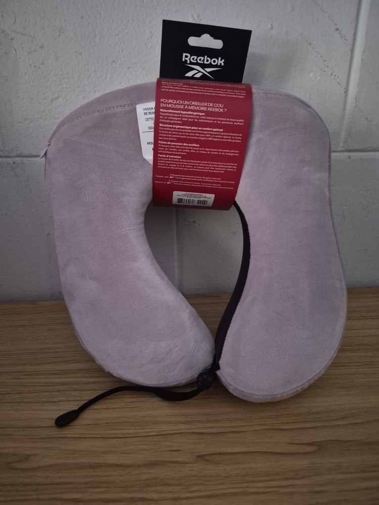 Purple Reebox Neck Pillow