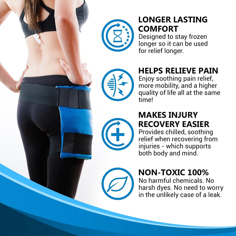 Soft Gel Ice Pack for Hip