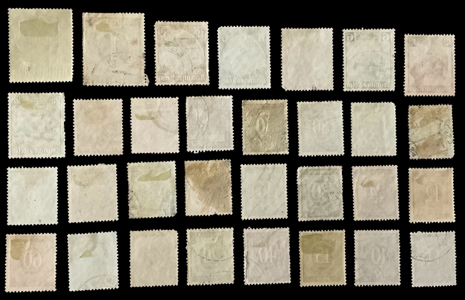 Mixed Early Classic German’s Postage Stamps, 1935-48, Used, VG!