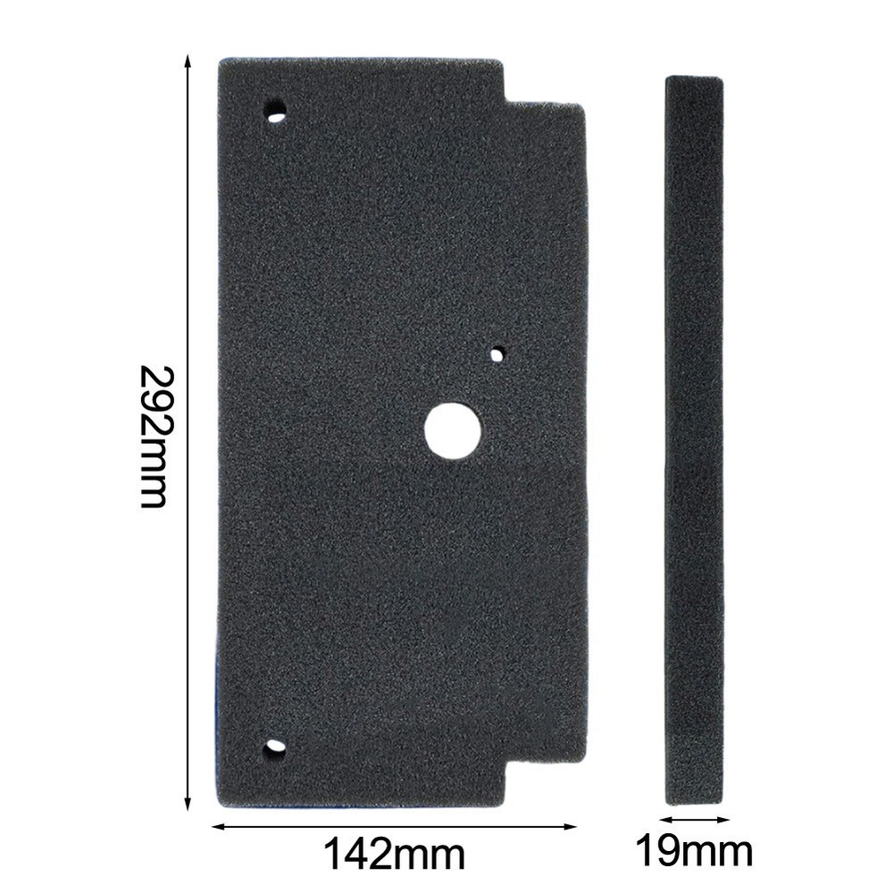 2 Pack Sponge Filter Replacement for Drum Dryers Fits Multiple Dryer Models