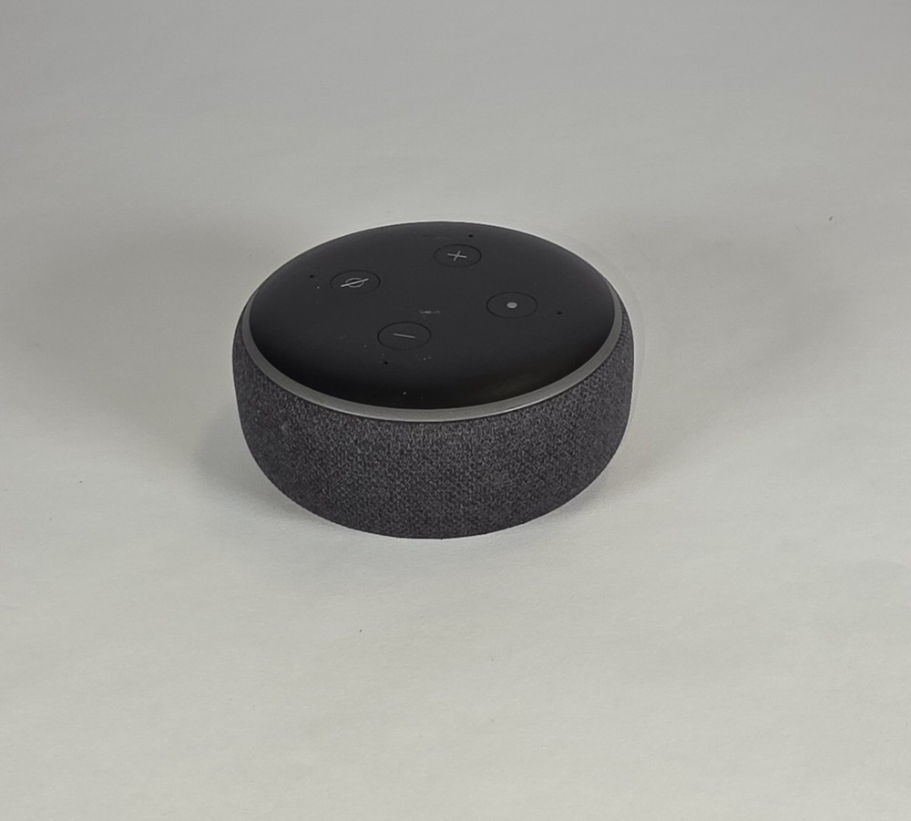 Amazon Echo Dot 3rd generation smart speaker gray C78MP8 with power supply