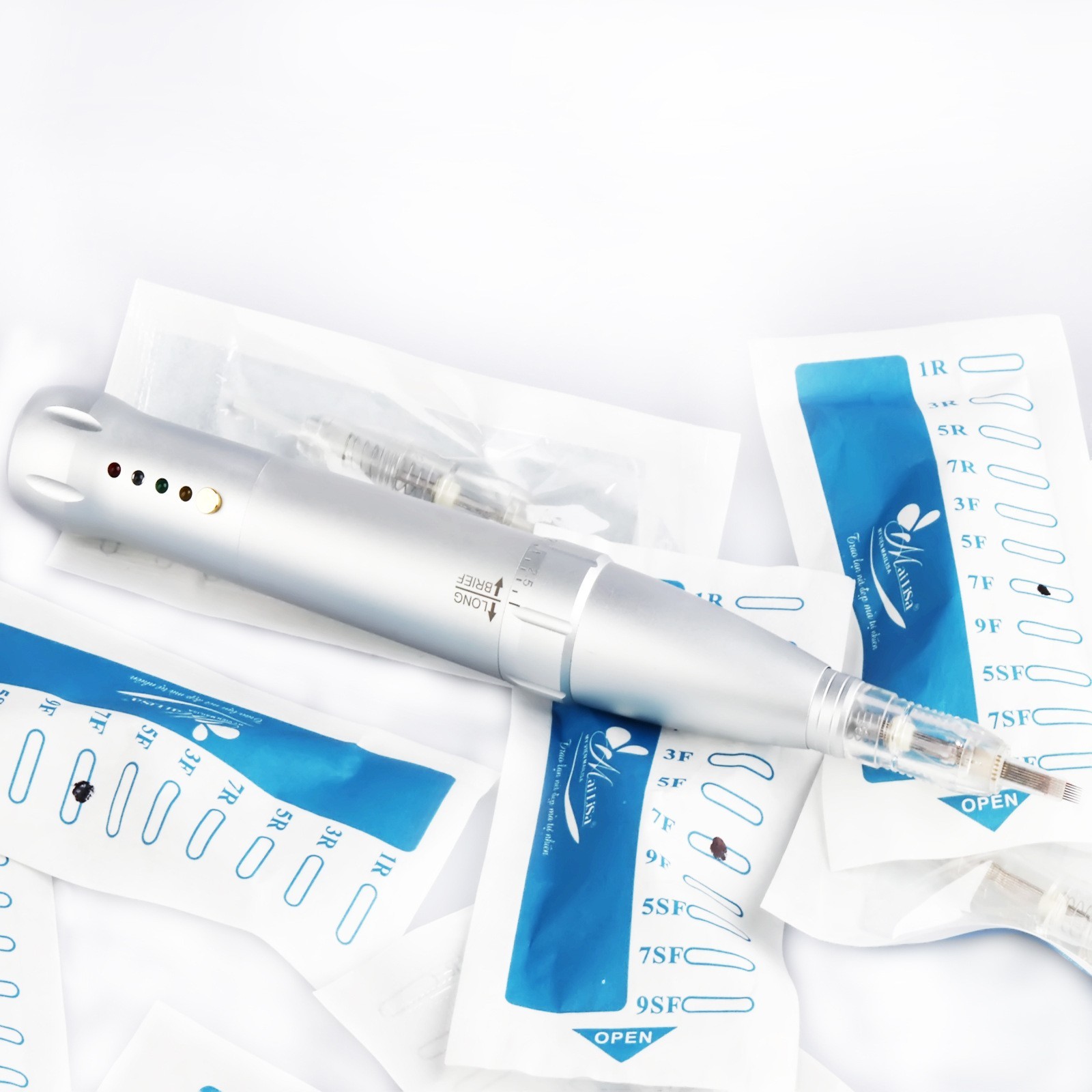 Permanent Makeup Pen Eyebrow Lip Eyeliner Rotary Tattoo Machine Microblading