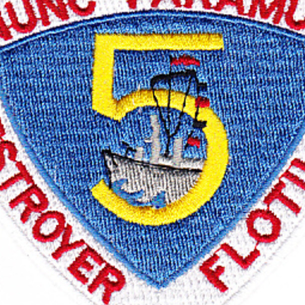 DESFLOT 5 Destroyer Flotilla Patch