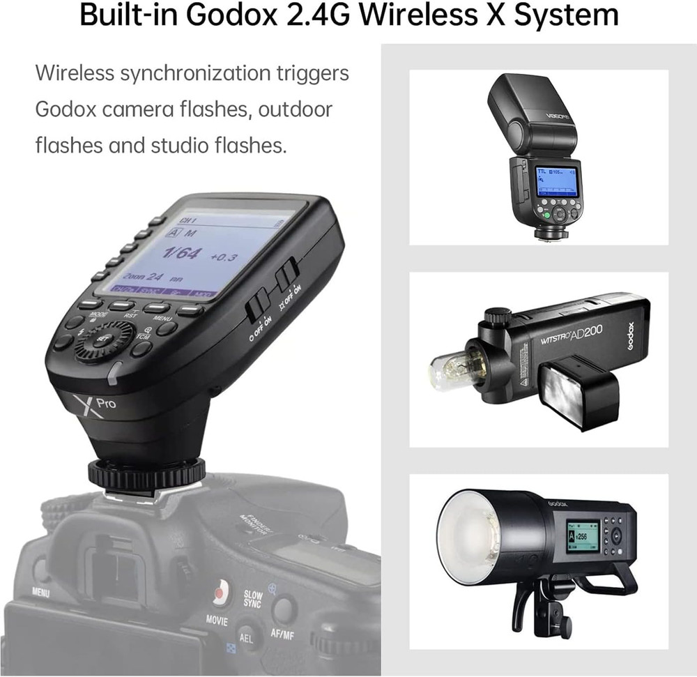 Xpro-S TTL Wireless Flash Trigger for Sony