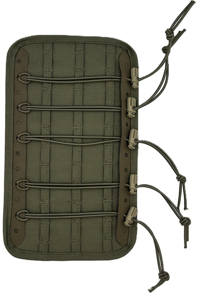 TACOPS TSSI Modular Instrument Panel 12"x7" MOLLE Medic Insert Hook n Loop Green