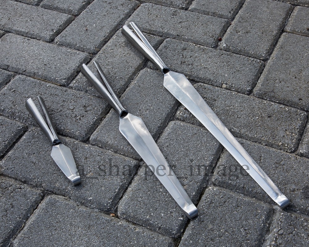 Practical 7" Blunt 3mm Re-enactment Short Thrusting Spearhead Medieval HEMA SCA