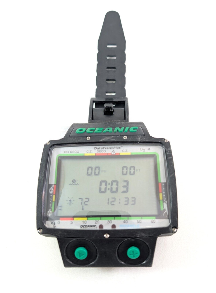 Oceanic DataTrans Plus Nitrox Wireless Wrist Scuba Dive Computer Data Trans