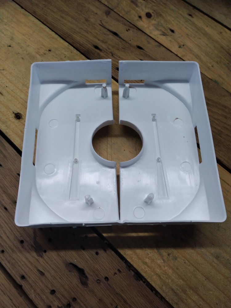 6" Square Drip Cube Cap Hydroponic Top / Cover